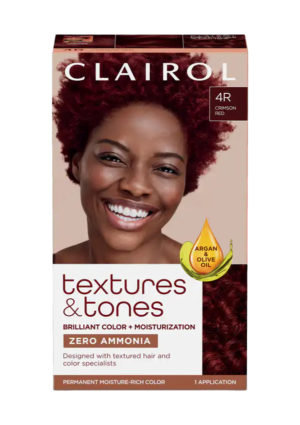Clairol Textures & Tones #4R Crimson Red (=Red Hot)