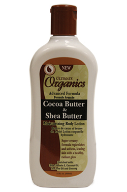 A/B Ultimate Organics Cocoa&Shea Butter Body Lotion(12oz)#41