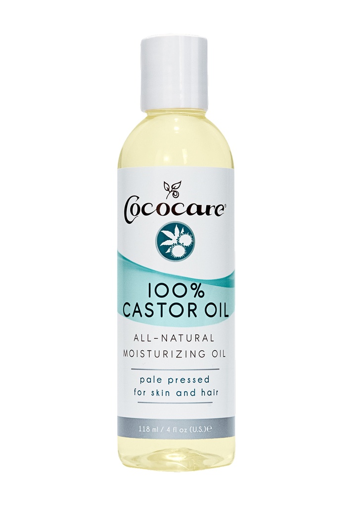 Cococare 100% Natural Castor Oil (4 oz) #38