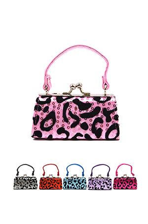 Coin Mini Purse w/ Handle (Asst) #MP078 - pc