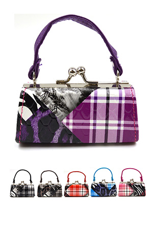 Coin Mini Purse w/ Handle (Asst) #SB10A36 - pc