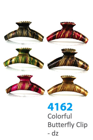 Colorful Butterfly Clip #4162- dz