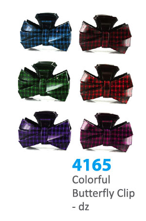 Colorful Butterfly Clip #4165- dz