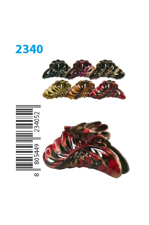 Colorful Butterfly Clip XL #2340 - dz