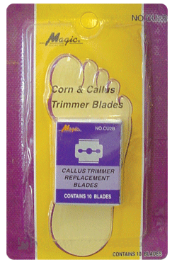 Corn & Callus Trimmer Blades #CU2B -pc