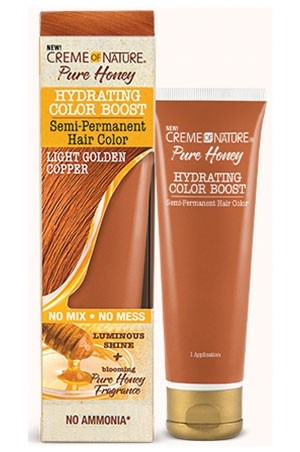 Creme of Nat SemiI P Hair Color-Light GoldenCopper(3oz) #128