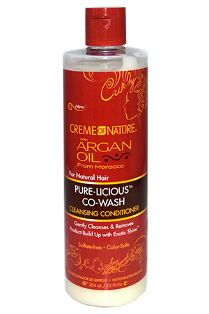 Creme of Nature Argan Oil Creamy Hydration Co-Wash(12oz)#91