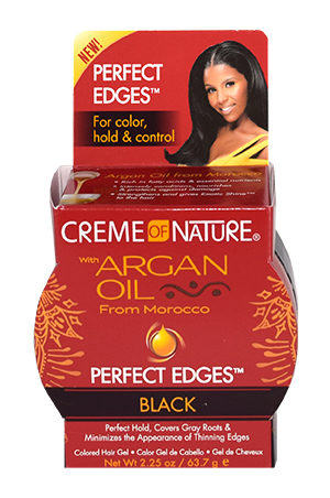 Creme of Nature Argan Oil Perfect Edges- Black (2.25oz) #96