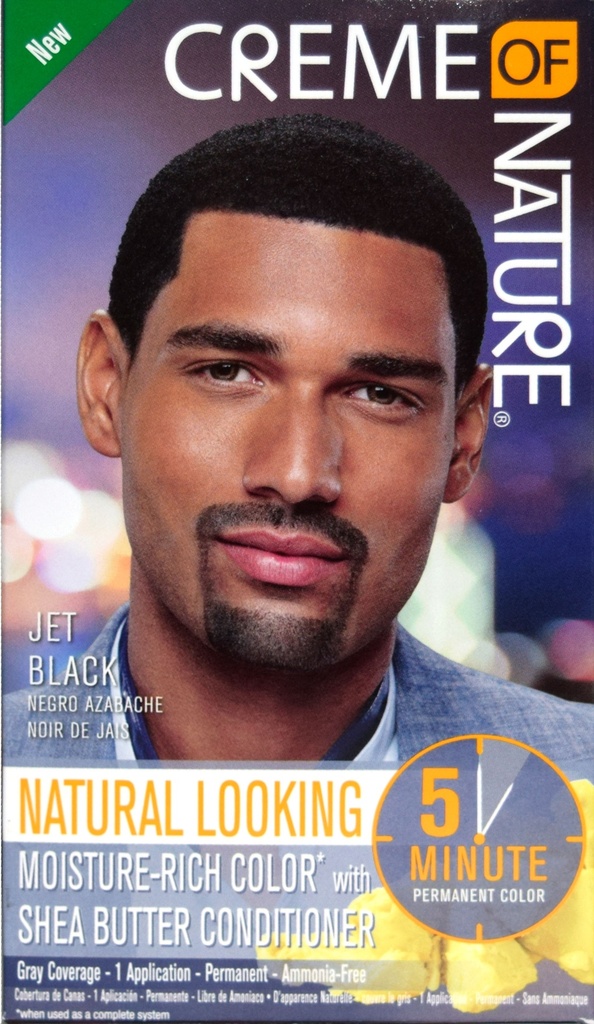 Creme of Nature Men's Liquid Hair Color #Jet Black #42