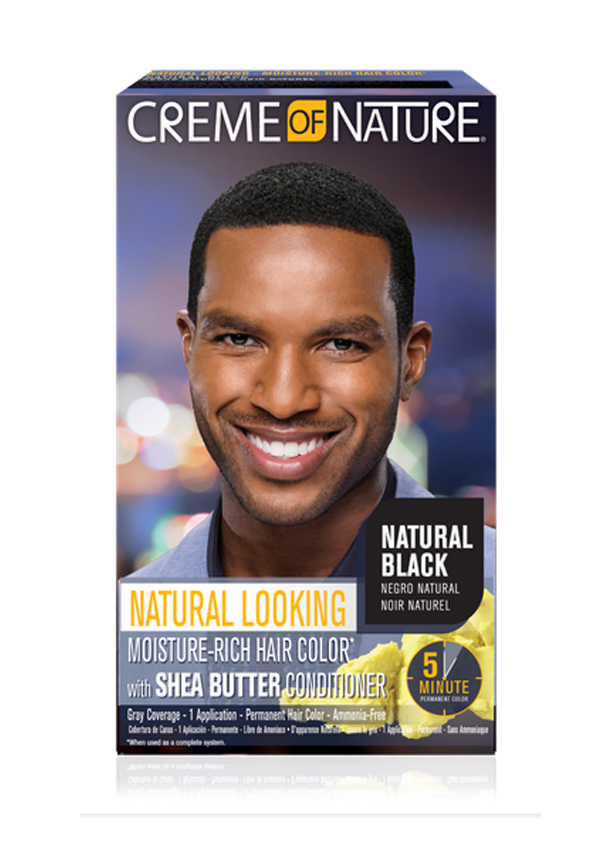 Creme of Nature Men's Liquid Hair Color #Natural Black #42
