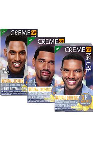 Creme of Nature Men's Liquid Hair Color #Natural Black #42