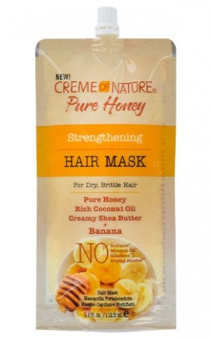 Creme of Nature Pure Honey Banana Mask (3.8oz/6pc/ds)-ds#137