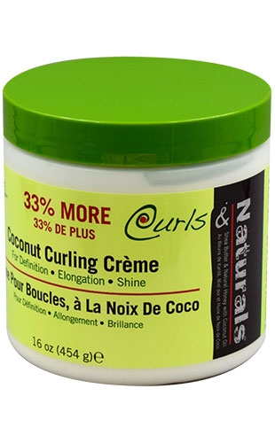 Curls & Naturals Coconut Curling Creme (16oz) #9
