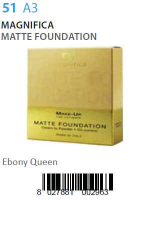A3 Magnifica Matte Foundation 6002-09 #Ebony Queen