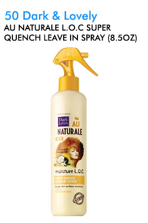 Dark&Lovely Au Naturale L.O.CSuperQuenchSpray (8.5oz)#50 disc