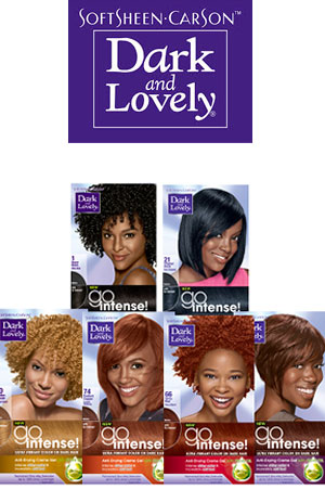 Dark&Lovely Go Intense Hair Color #64 Dazzling Brown-DISC