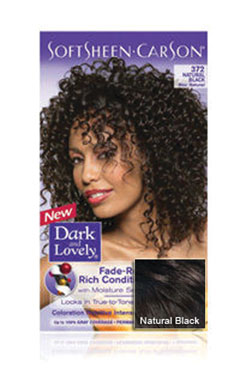 Dark&Lovely Fade Resist Hair Color Kit #372 Natural Black