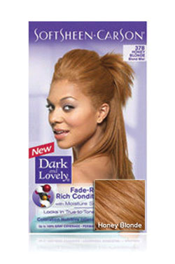 Dark&Lovely Fade Resist Hair Color Kit #378 Honey Blonde