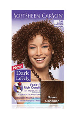 Dark&Lovely Fade Resist Hair Color Kit #391 Brown Cinnamon