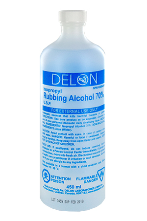 Delon Isopropyl Rubbing Alcohol 70% (450 ml/15 oz) #15