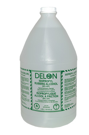 Delon Isopropyl Rubbing Alcohol 99% (3.78L/1Gal) #16