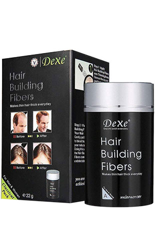 Dexe Hair Building Fibers NO.1 #Black (22g) #6A