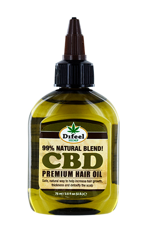 Difeel 99% Natural CBD Pro Growth Hair Oil(2.5oz)#146