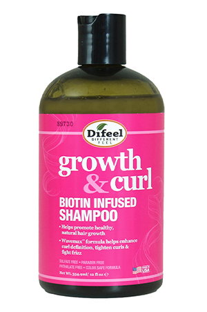 Difeel Growth&Curl Btiotin Shampoo(12oz)#164