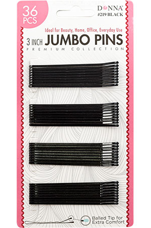 Donna 36 Jumbo Bobby Pins #219(3')-dz