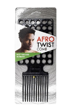 Donna Afro Twist Comb #36001(Black)-dz