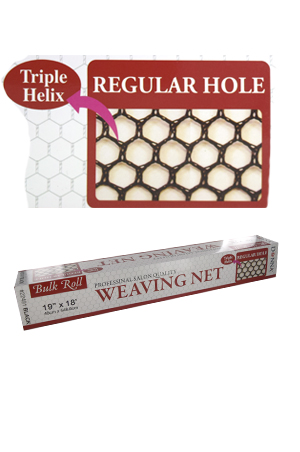 Donna Bulk Roll Weaving Net 19"*18ft #22491 Black-ea