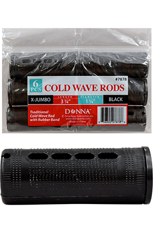 Donna Cold Wave Rods X- Jumbo Black#7878-dz