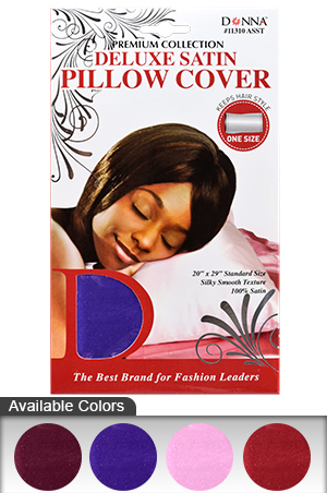 Donna Deluxe Satin Pillow Cover#11310(Asst)-dz