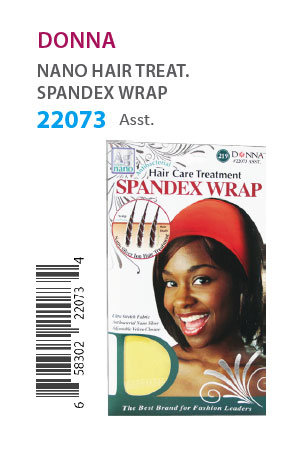 Donna Nano Hair Treat. Spandex Wrap #22073 Asst -dz