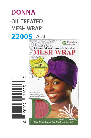Donna Oil Treated Mesh Wrap #22005 Asst -dz