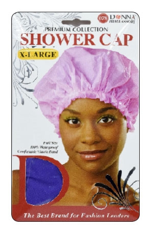 Donna XL Shower Cap-XLarge #11024(Asst)-dz