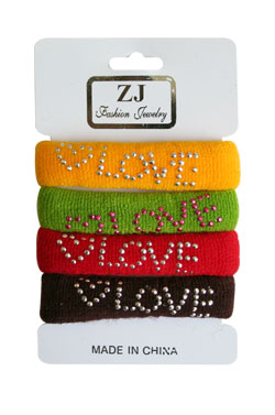 Donut Pony Holder (LOVE) #1914 Asst -dz