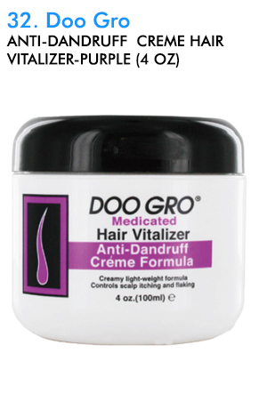 Doo Gro Anti-Dandruff  Creme Hair Vitalizer-Purple(4oz) #32