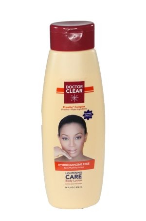 Dr. Clear Lightening Care Body Lotion-DoubleStrength(14oz)#4