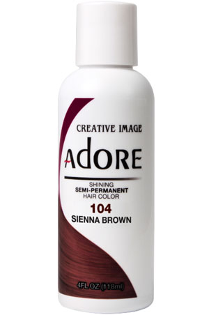 Adore Hair Color #104 Sienna Brown