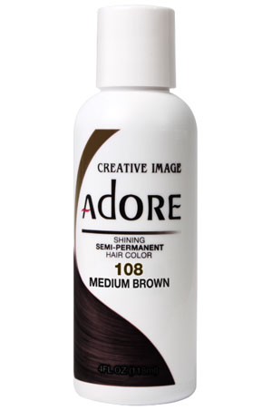 Adore Hair Color #108 Medium Brown-DISC