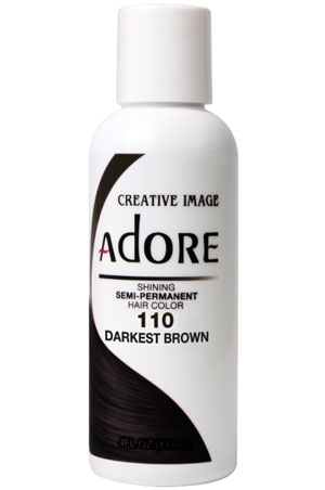 Adore Hair Color #110 Darkest Brown