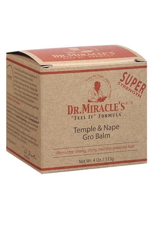 Dr.Miracle's Temple & Nape Gro Balm Super(4oz)#12