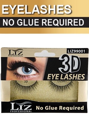 EYELASHES 3D #LIZ99001 (No Glue Required)