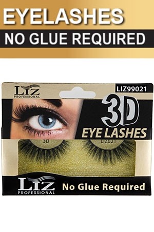 EYELASHES 3D #LIZ99021 (No Glue Required)
