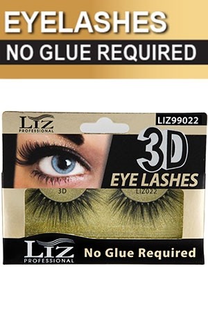 EYELASHES 3D #LIZ99022 (No Glue Required)