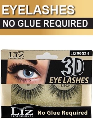 EYELASHES 3D #LIZ99024 (No Glue Required)