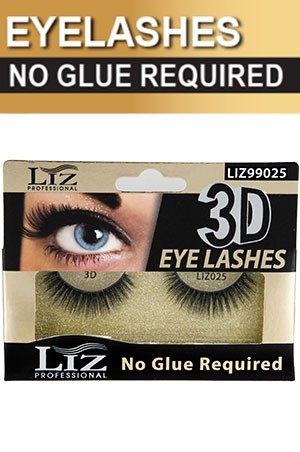 EYELASHES 3D #LIZ99025 (No Glue Required)