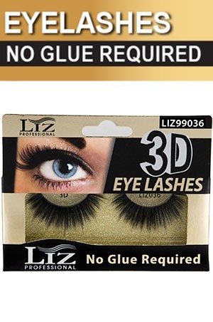 EYELASHES 3D #LIZ99036 (No Glue Required)