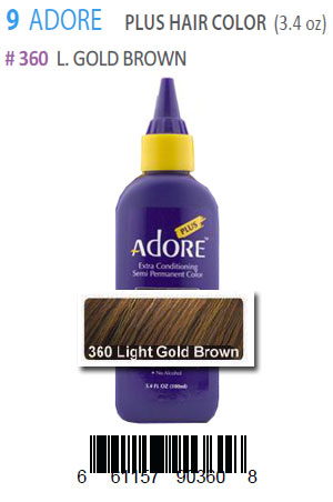 Adore Plus Hair Color #360 L.Gold Brown